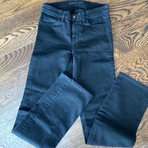 J Brand Cigarette Leg Jeans in Shadow, size 25
